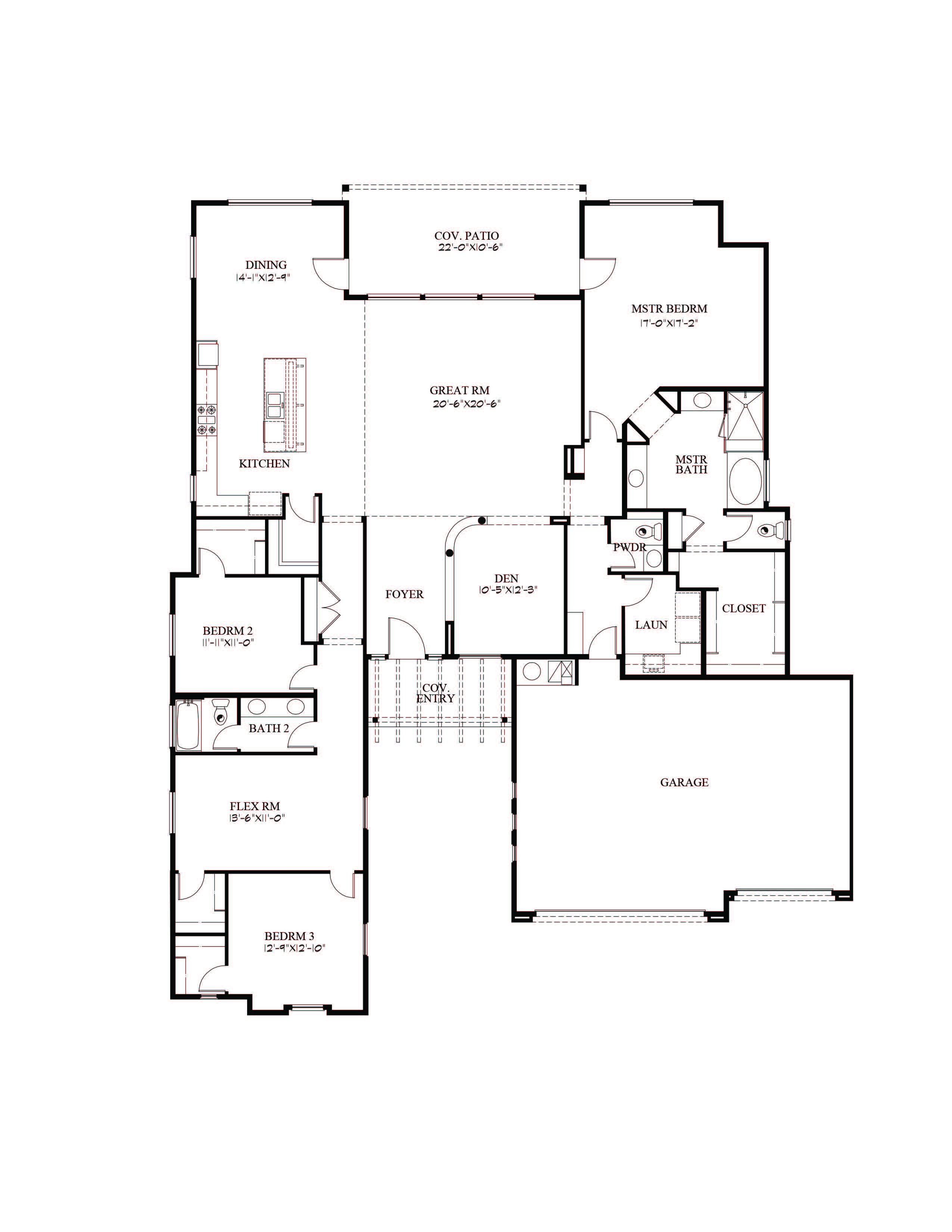 Tranquila Floor Plan